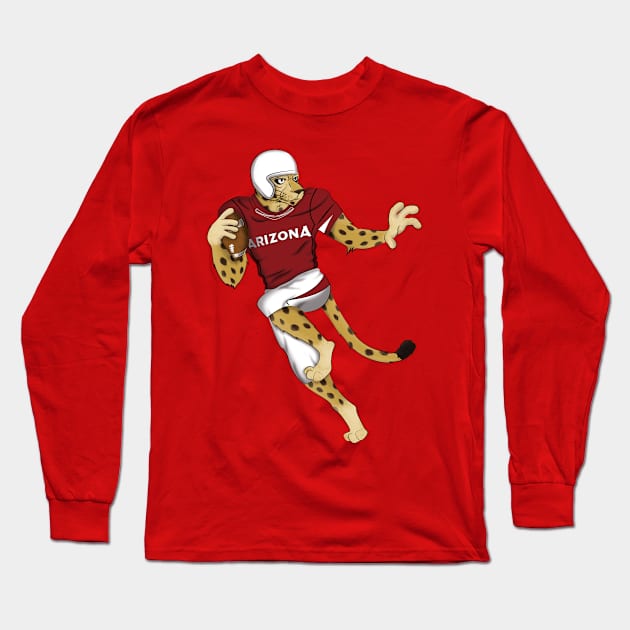 Arizona Football Long Sleeve T-Shirt by WorldSportsCulture